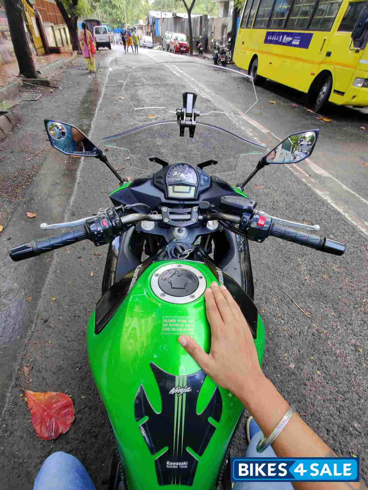 Green Kawasaki Ninja 650R