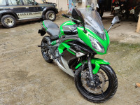 Green Kawasaki Ninja 650R
