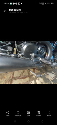 Black Harley Davidson Street 750