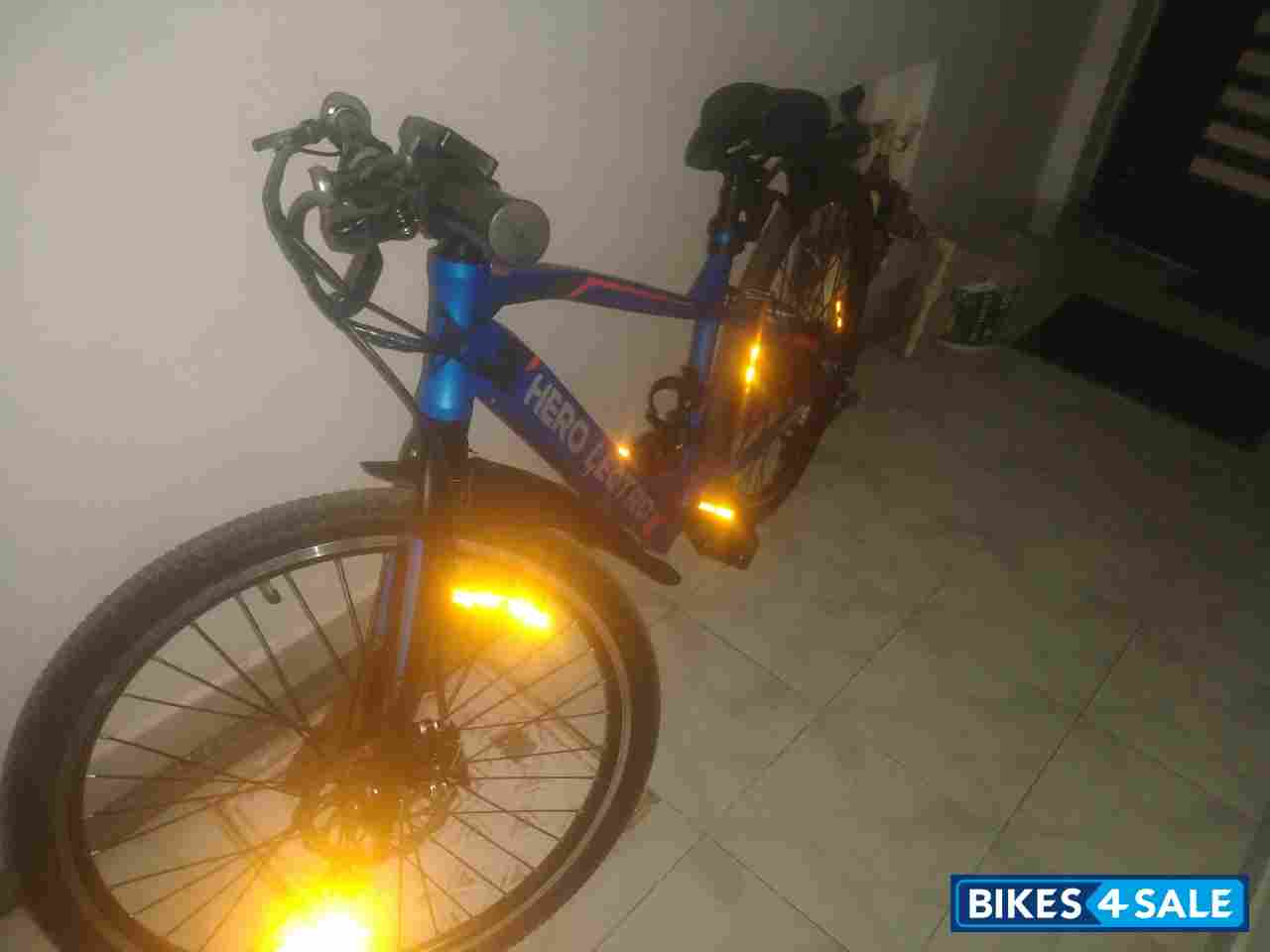 Blue Navy Bicycle Hero