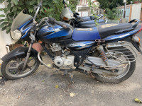 Black & Blue Bajaj Discover 110