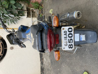 Black & Blue Bajaj Discover 110