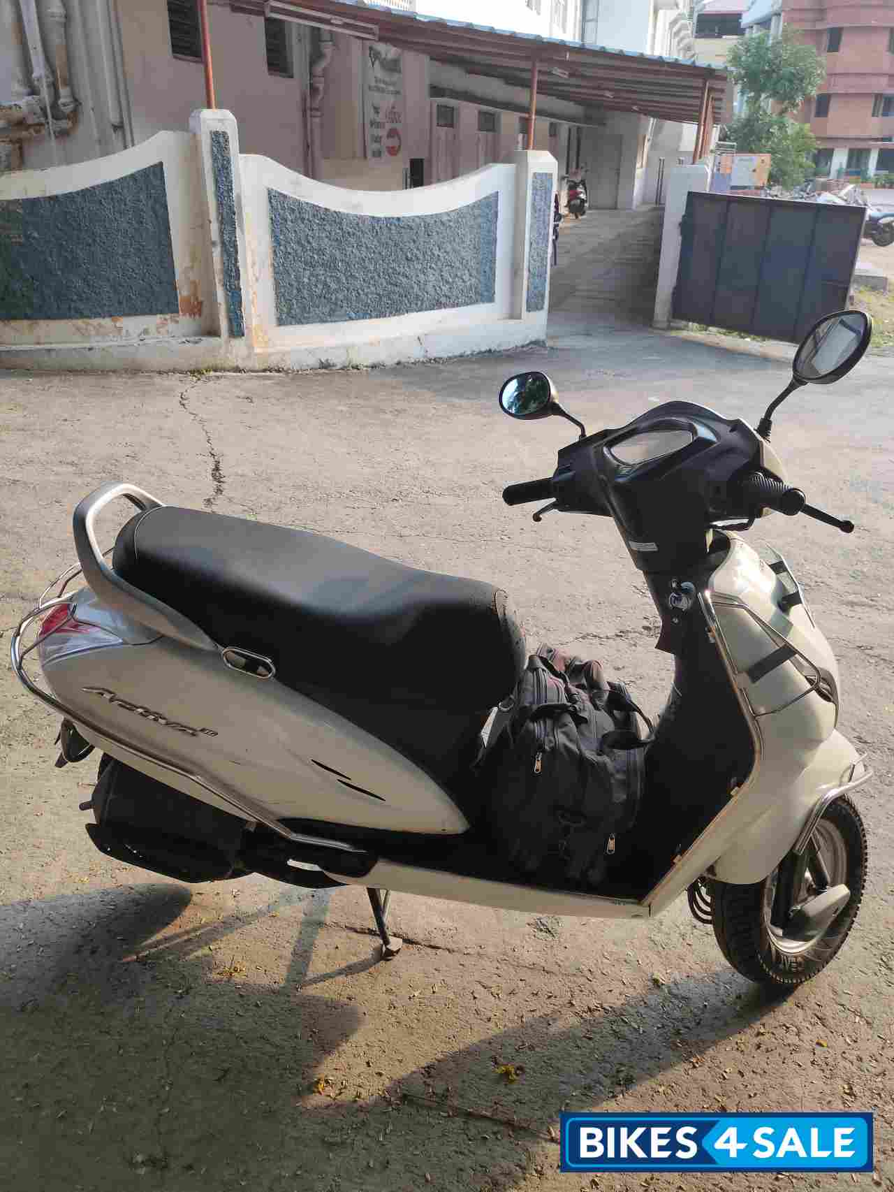 P A White Honda Activa 3G