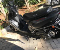 Metallic Grey TVS NTORQ 125 Race Edition