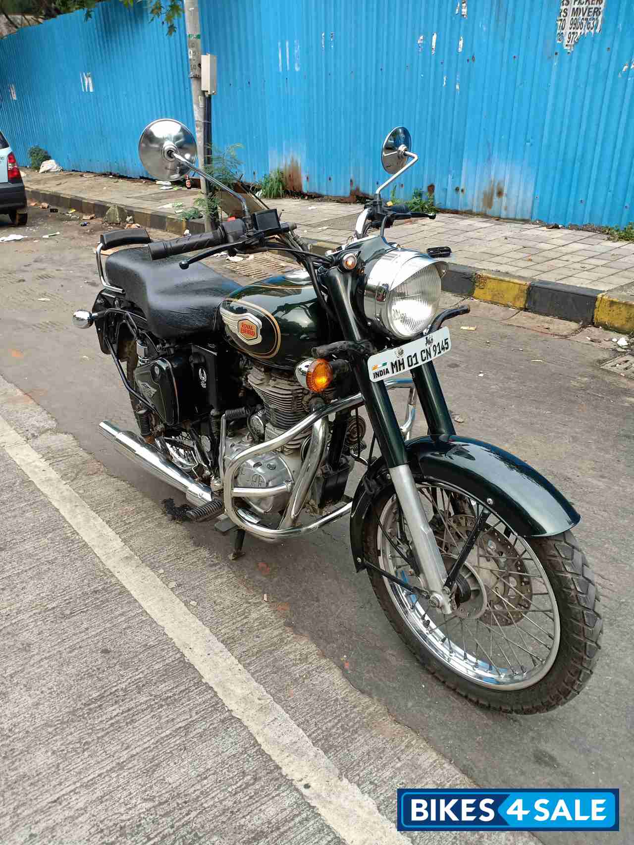 Green Royal Enfield
