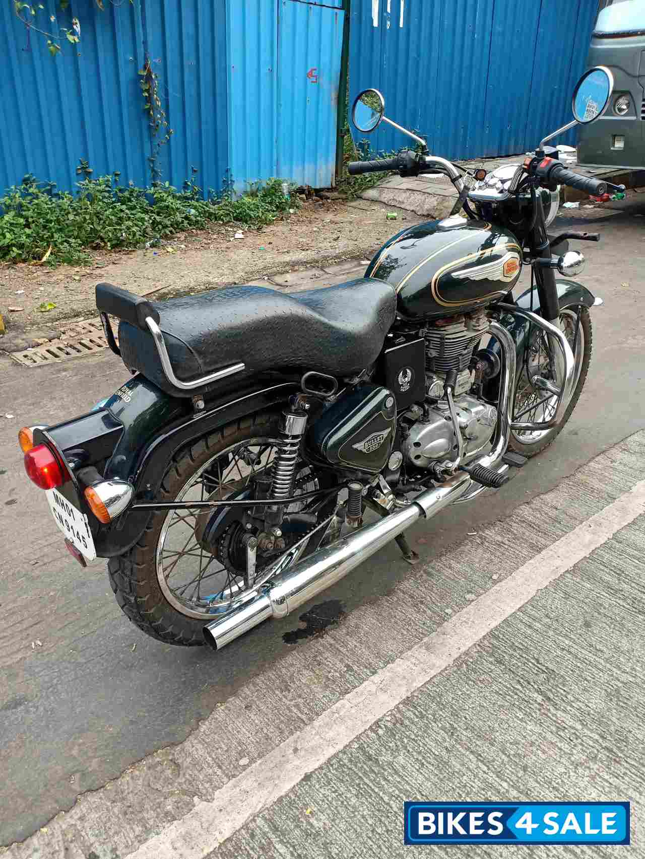 Green Royal Enfield