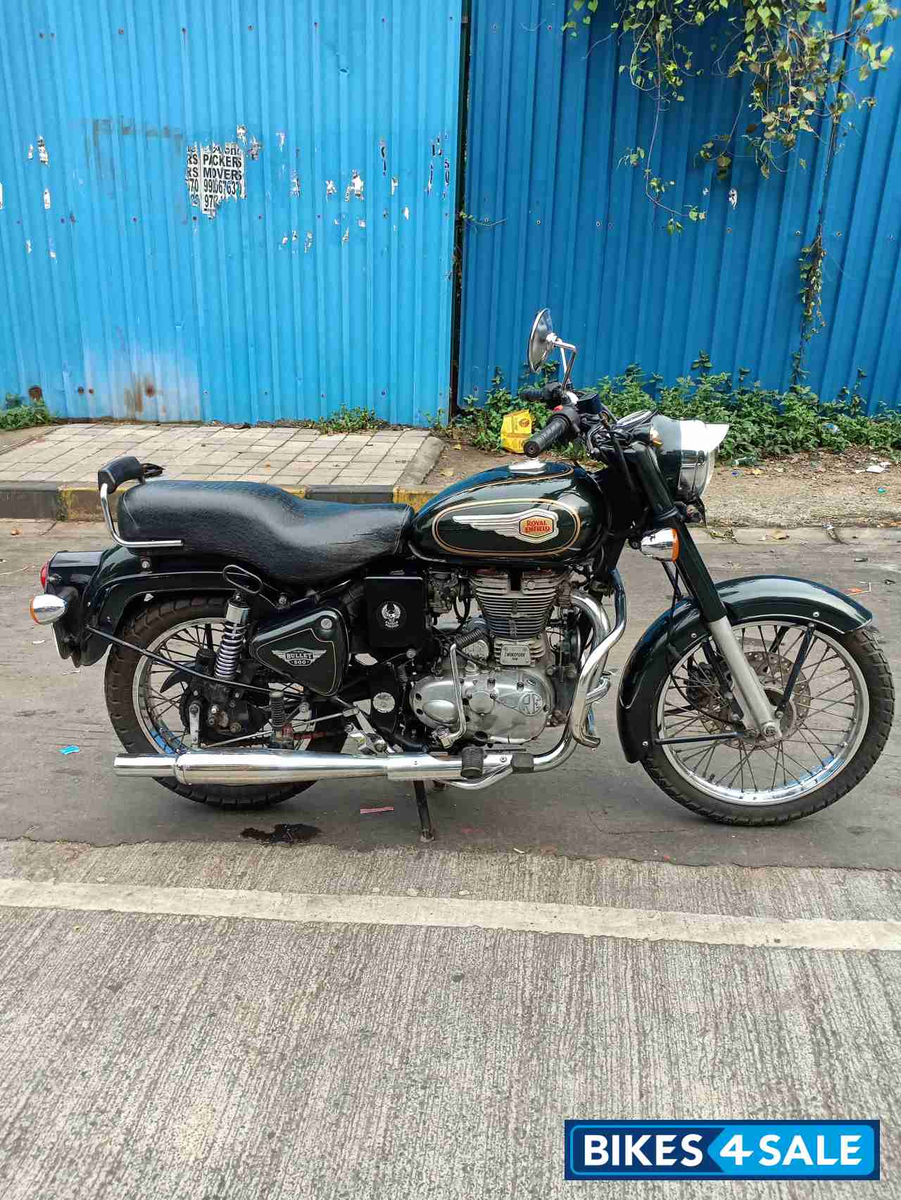 Green Royal Enfield