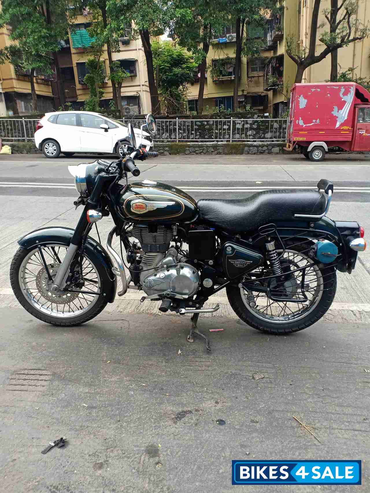 Green Royal Enfield