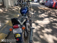 Blue Royal Enfield Thunderbird 350