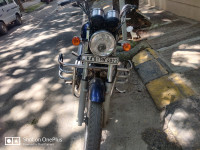 Blue Royal Enfield Thunderbird 350