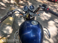 Blue Royal Enfield Thunderbird 350