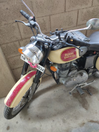 Tan Royal Enfield Classic 500