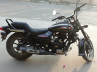Black, Red Bajaj Avenger Street 220
