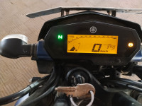 Blue-black Yamaha FZ25