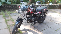 Black Bajaj Discover 100