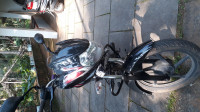 Black Bajaj Discover 100