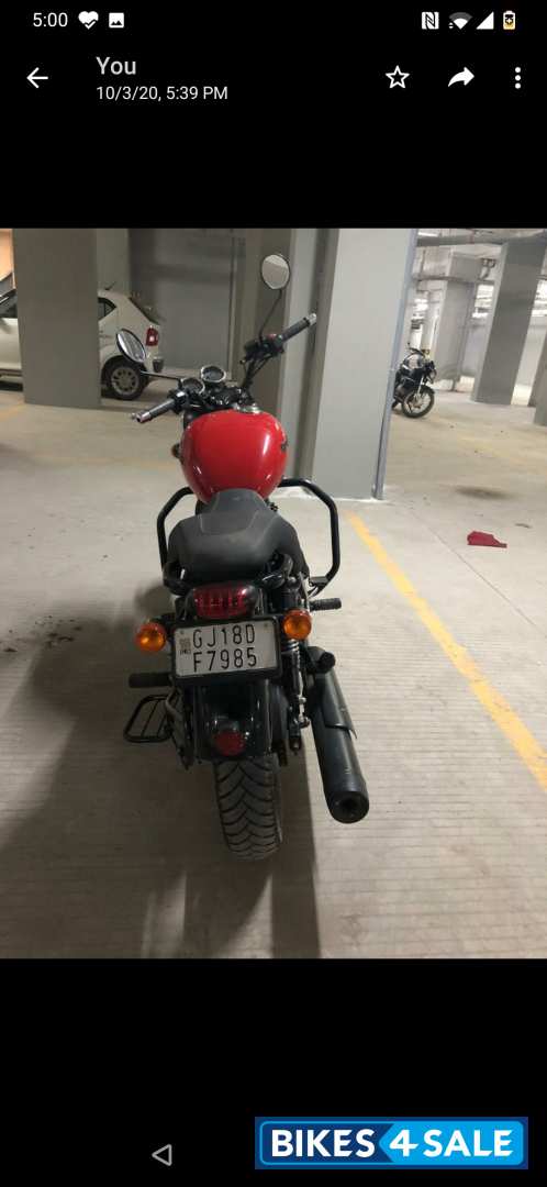 Red Royal Enfield Thunderbird X 350
