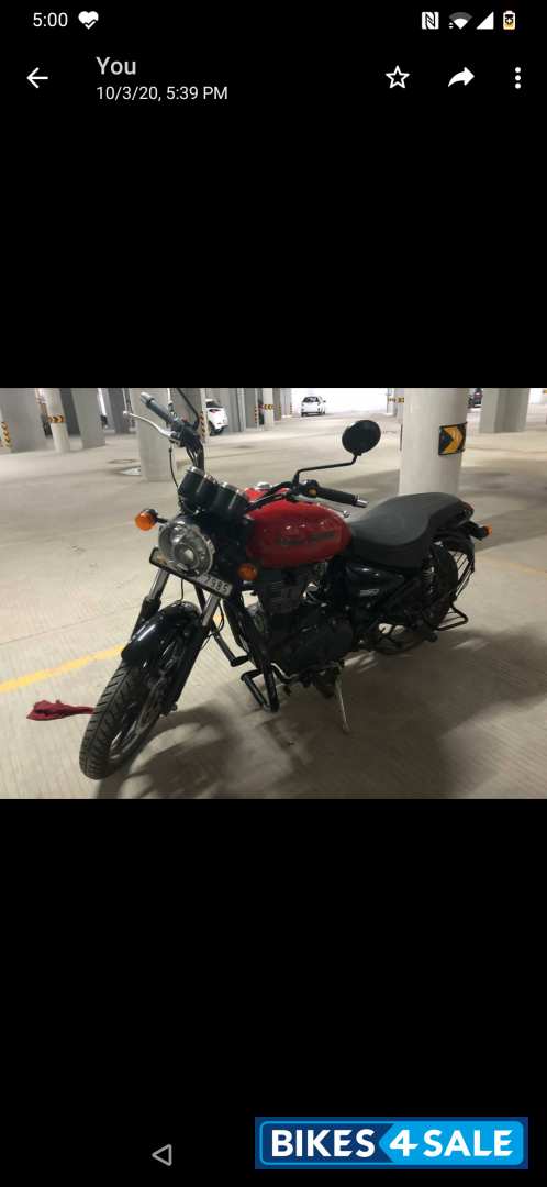 Red Royal Enfield Thunderbird X 350