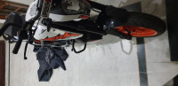 White KTM Duke 200