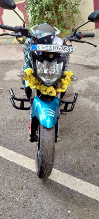 Black & Cyan Yamaha FZ-S FI V2
