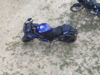 Blue Yamaha YZF R15 V3