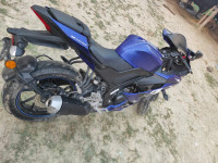 Blue Yamaha YZF R15 V3