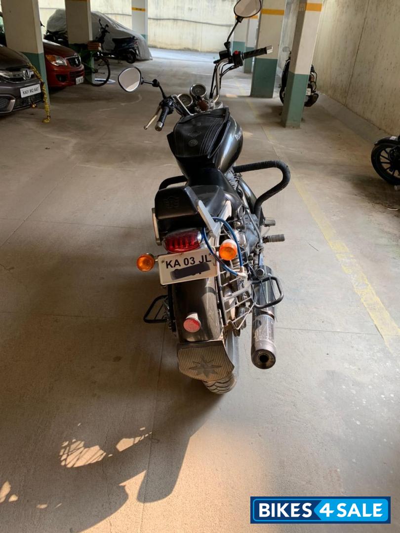 Grey Royal Enfield Thunderbird