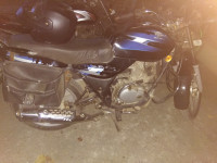 Blue Black Bajaj Discover 125
