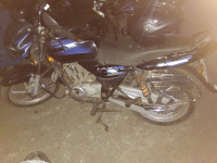 Blue Black Bajaj Discover 125
