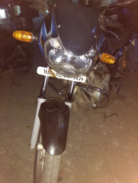Blue Black Bajaj Discover 125