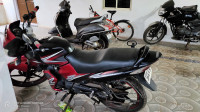 Red And Black Yamaha SS125