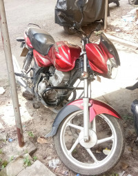 Red And Black Bajaj Discover 125