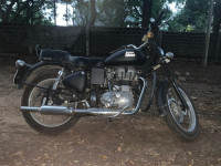 Black Royal Enfield Bullet Electra Twinspark