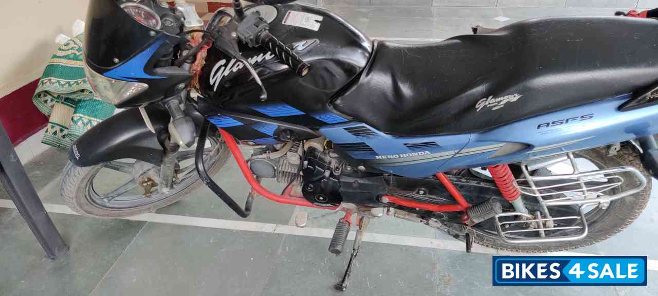 Blue Black Hero Glamour 125