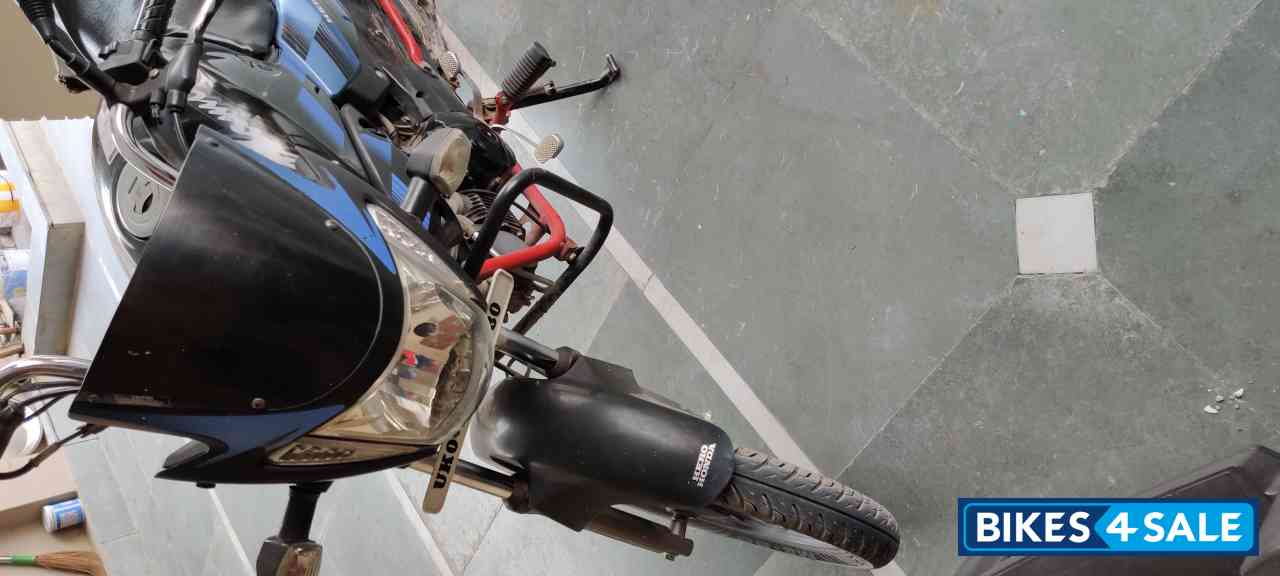 Blue Black Hero Glamour 125