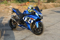 Metallic Triton Blue Suzuki GSX R1000