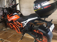 Orange KTM Duke 390