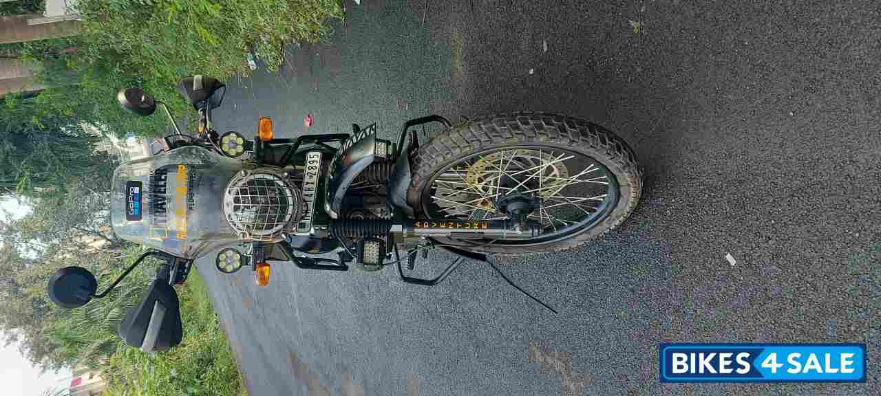 Black Royal Enfield Himalayan