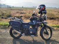 Black Royal Enfield Himalayan