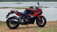 Red Bajaj Pulsar RS 200 ABS