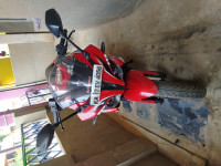Red Bajaj Pulsar RS 200 ABS
