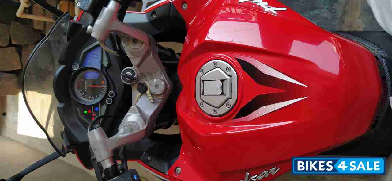 Red Bajaj Pulsar RS 200 ABS