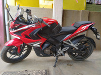Red Bajaj Pulsar RS 200 ABS
