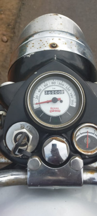 Silver Royal Enfield Classic 350