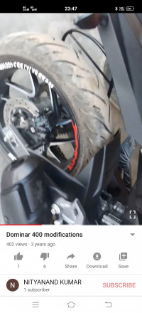 Bajaj Dominar 400 Disc