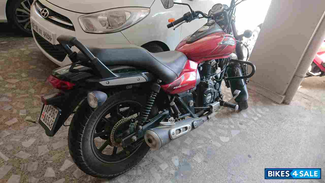 Spicy Red Bajaj Avenger Street 160