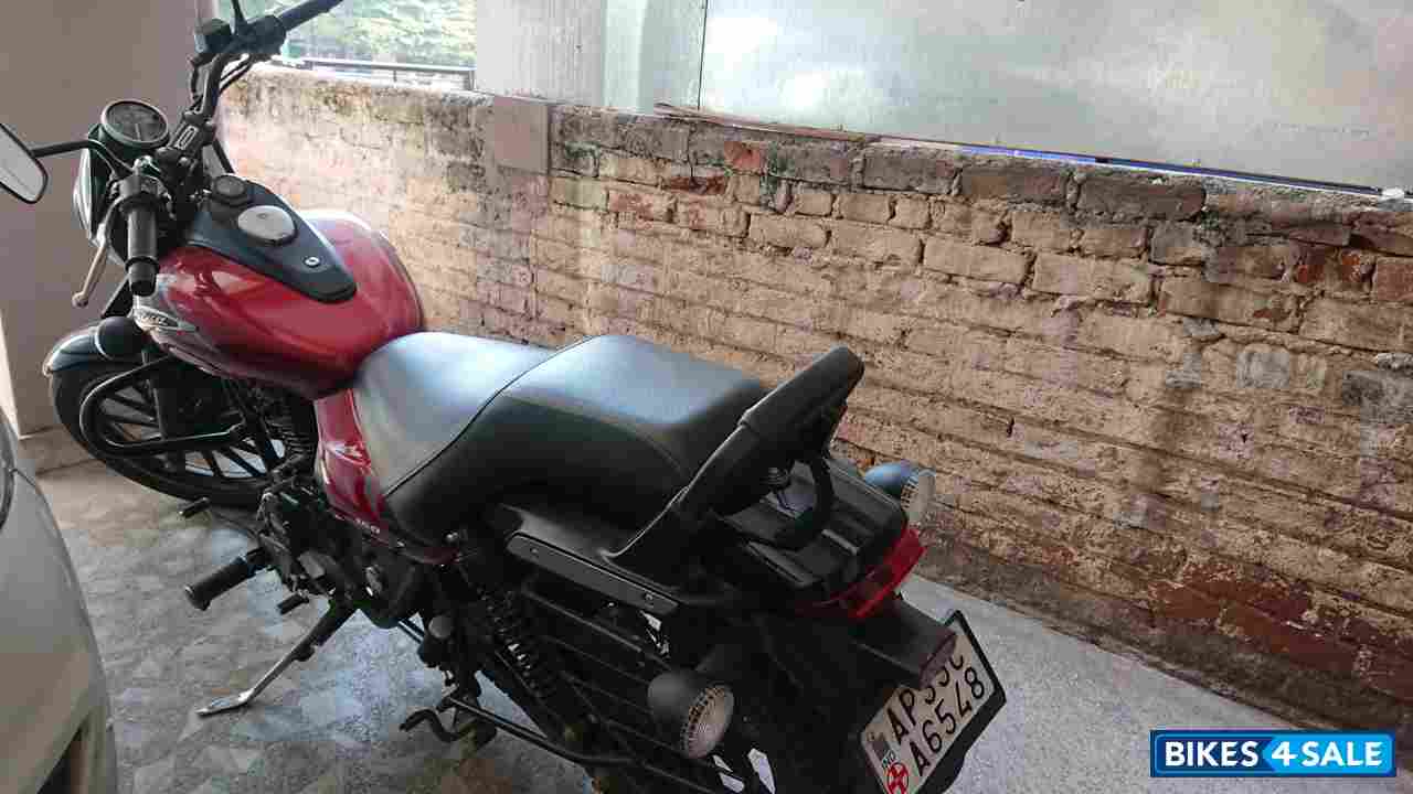 Spicy Red Bajaj Avenger Street 160
