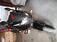 Silver Black Bajaj Pulsar 220F