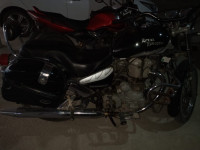 Black Royal Enfield Thunderbird