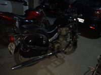 Black Royal Enfield Thunderbird